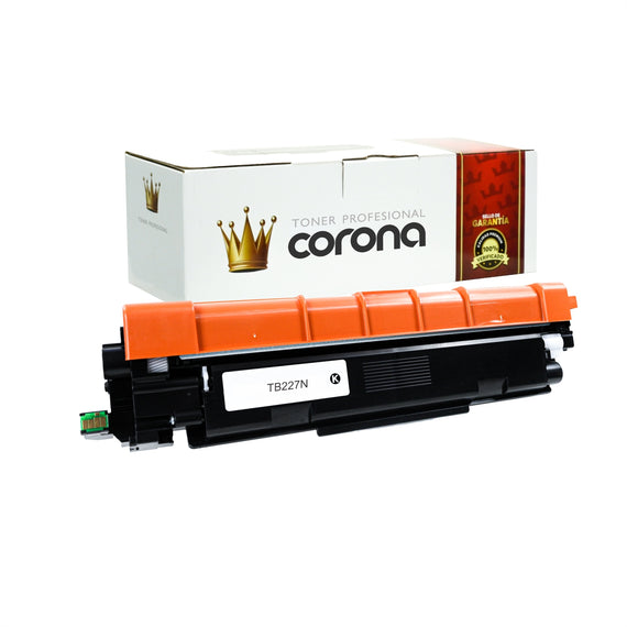 Tóner Corona TN227BK NEGRO Compatible Con BROTHER