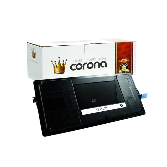 Toner Corona TK-3102 / 1T02MS0US0 Negro Compatible con KYOCERA