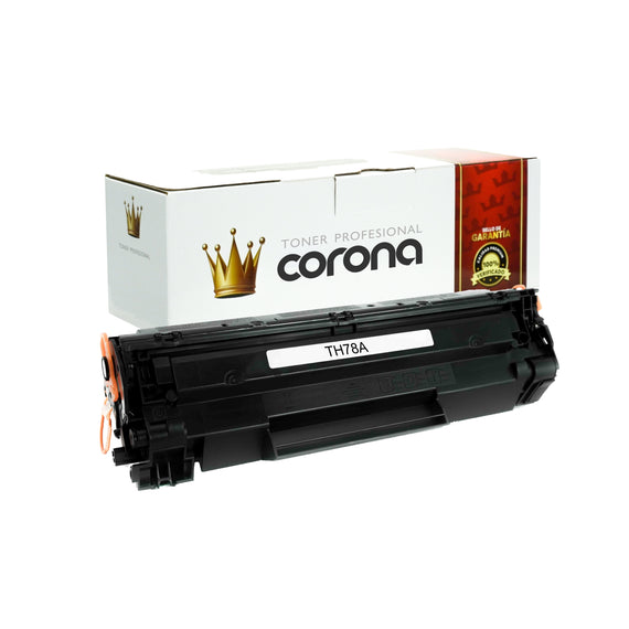 Tóner Corona TONER CE278A / 78A NEGRO Compatible Con HP