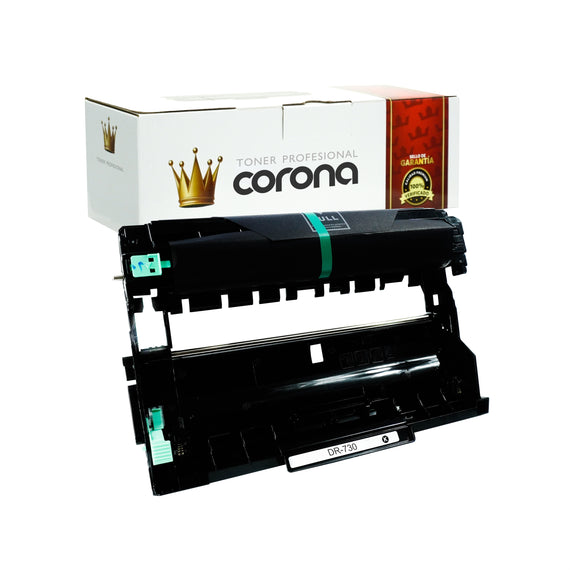 Drum Corona DR730 NEGRO Compatible con BROTHER