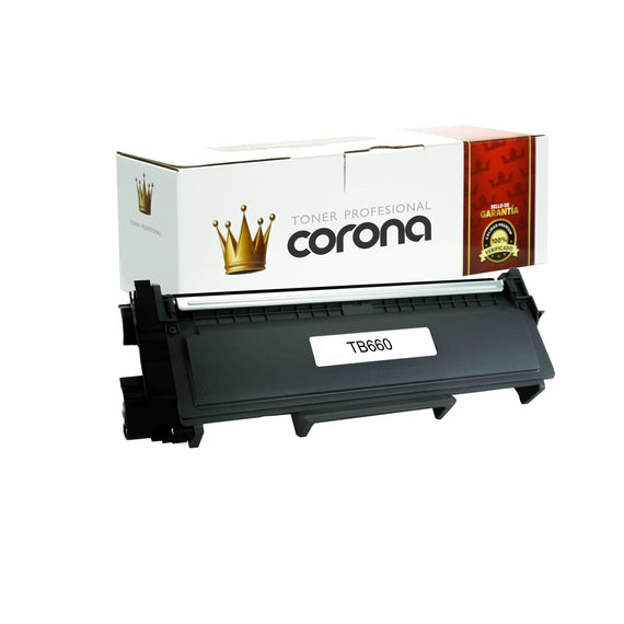 Tóner Corona TN660 Compatible Con BROTHER