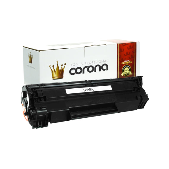 Tóner Corona CB435A / 35A - CB436A / 36A - CE285A / 85A NEGRO Compatible Con HP