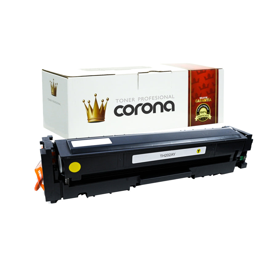Tóner Corona CF502A / 202A AMARILLO Compatible Con HP