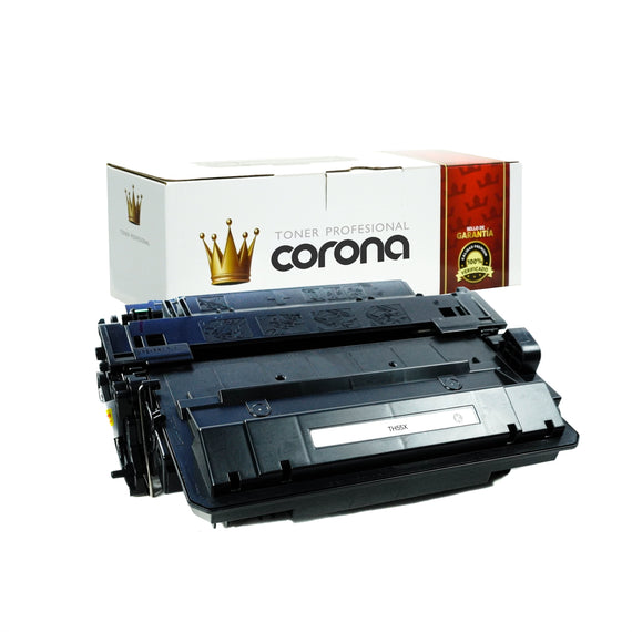 Tóner Corona CE255X / 55X NEGRO Compatible Con HP