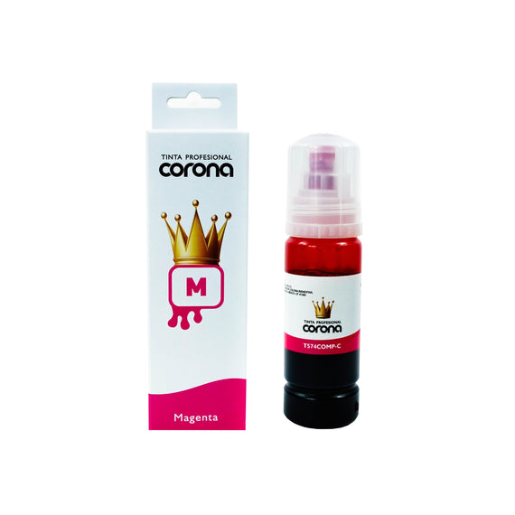 Tinta Corona Compatible Con Epson 574 Magenta 70ml