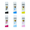 Pack 6 Tintas Corona Compatible con Epson 574 CYMK, LC, LM 70ml