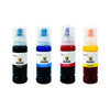 Pack 4 Tintas Corona Compatible con Epson 555 CYMK 70ml
