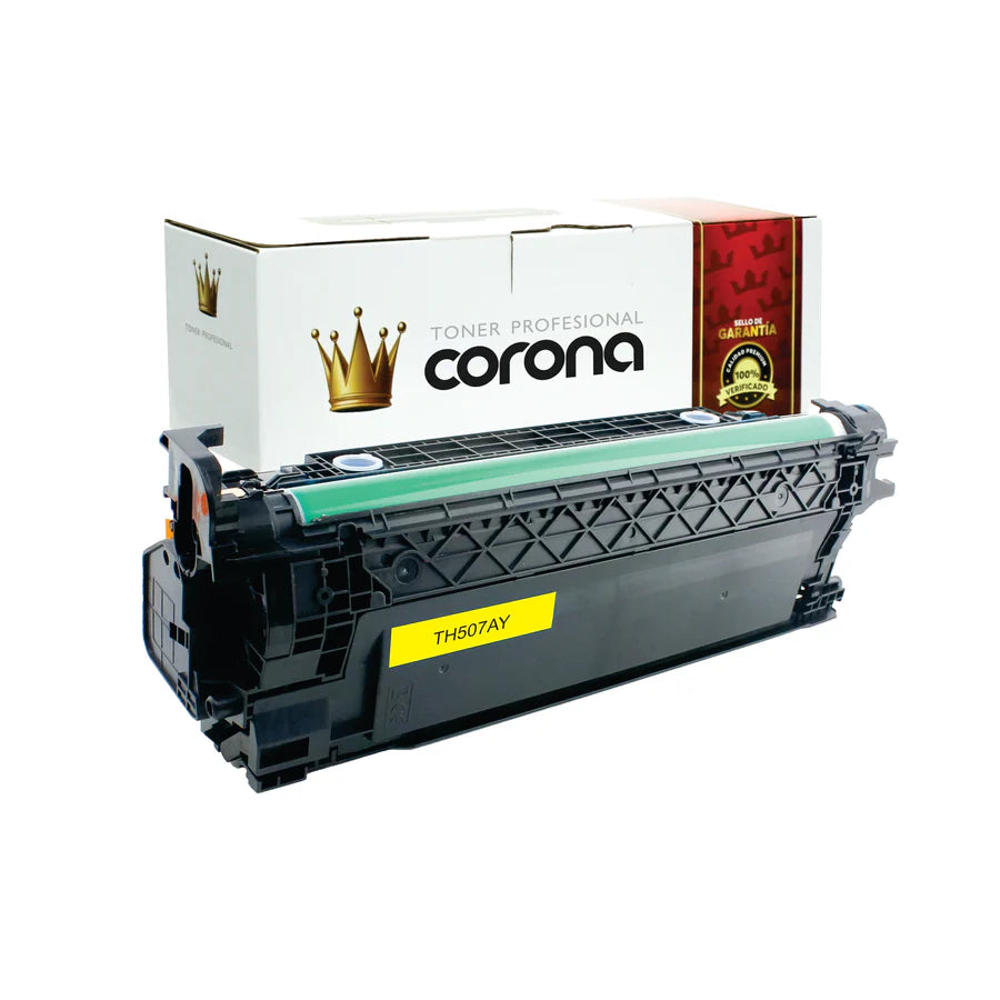 Toner Corona CE402A / 507A AMARILLO Compatible con HP