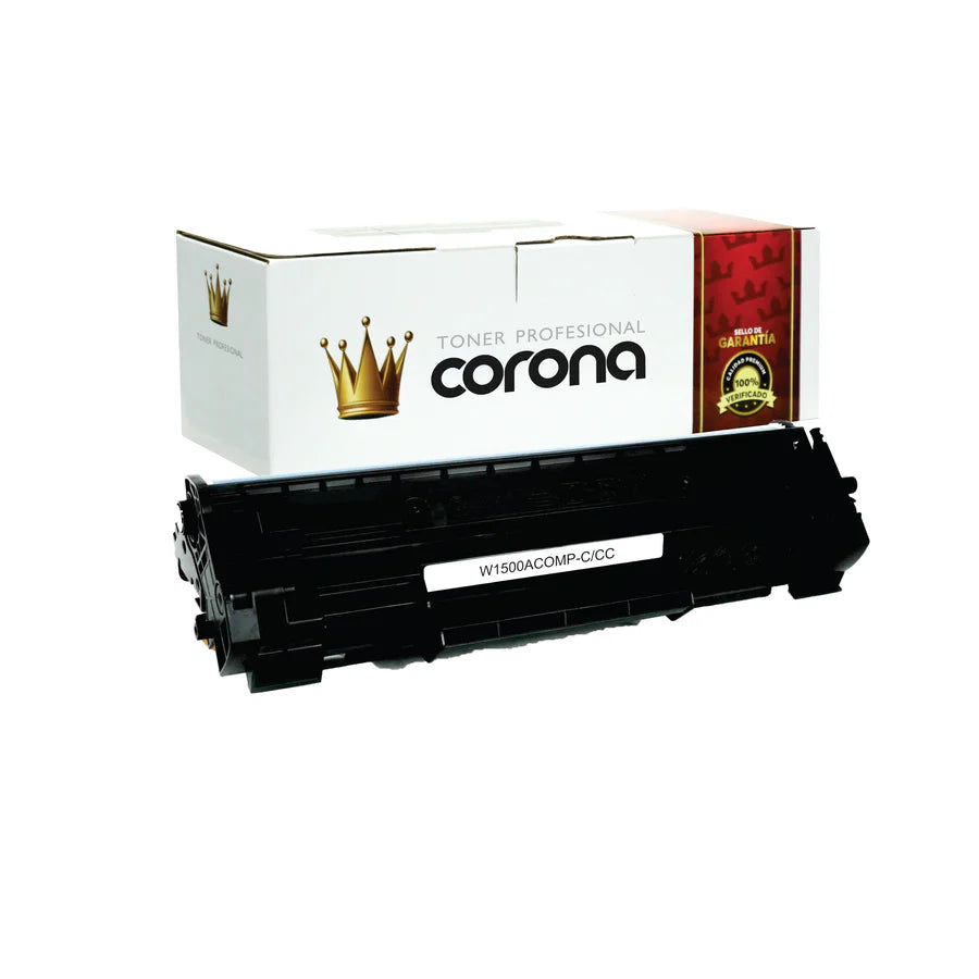 Tóner Corona W1500A / 150A NEGRO CON CHIP Compatible con HP