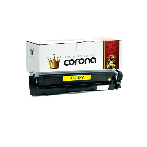 Toner Corona CF402X / 201X AMARILLO Compatible con HP