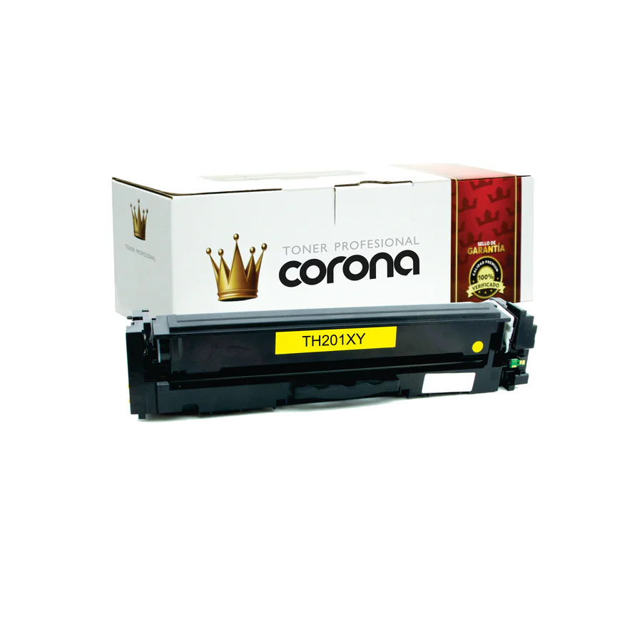 Toner Corona CF402X / 201X AMARILLO Compatible con HP