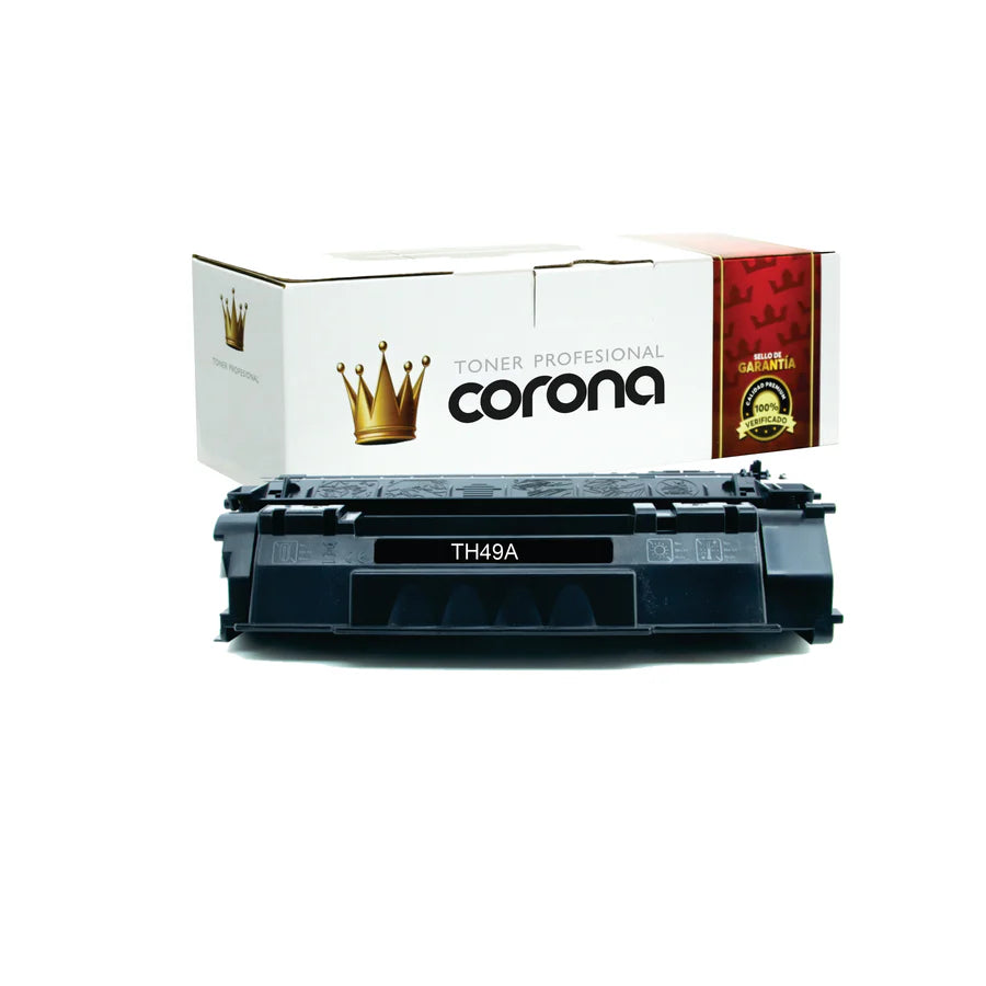 Toner Corona Q5949A / 49A - Q7553A / 53A NEGRO Compatible con HP