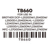 Tóner Corona TN660 Compatible Con BROTHER