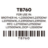 Tóner Corona TN760 Compatible Con BROTHER