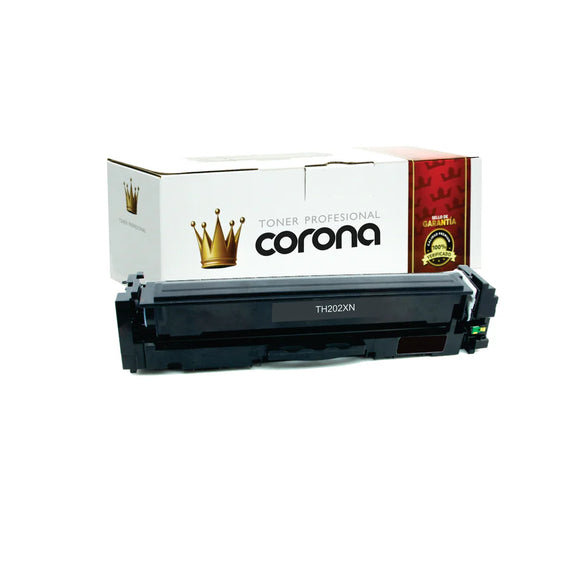 Toner Corona CF500X / 202X NEGRO Compatible con HP